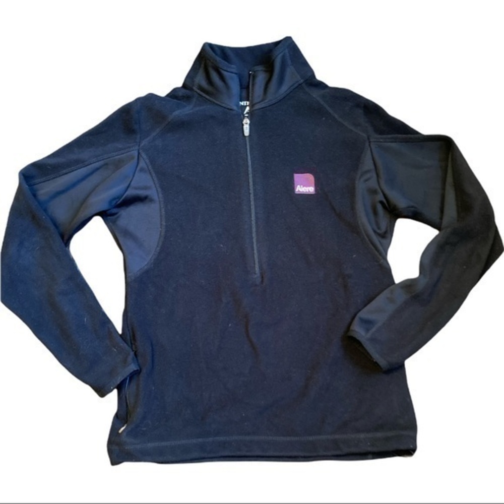 Antigua size medium 1/4 zip pullover with zipper pockets drawstring at bottom